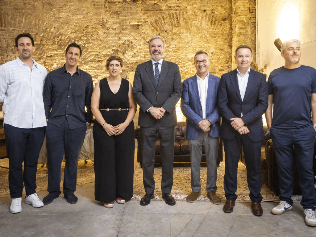 Metro7 en la presentación de la IV Gala Aragonesa de la Edificación.