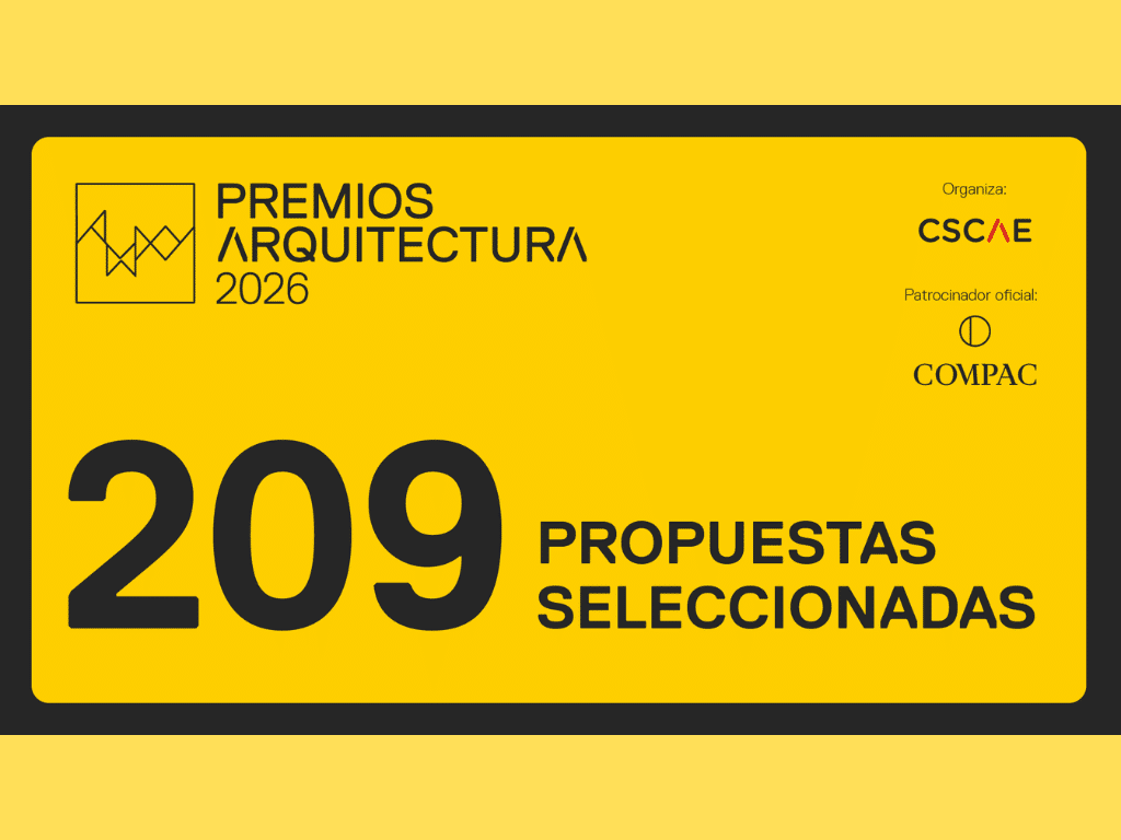 Preseleccionados para los Premios Arquitectura 2026 – CSACE